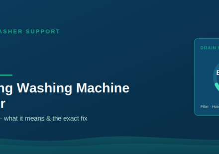 Samsung Washing Machine 5E Error