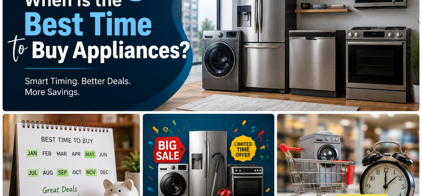 When Is the Best Time to Buy Appliances?