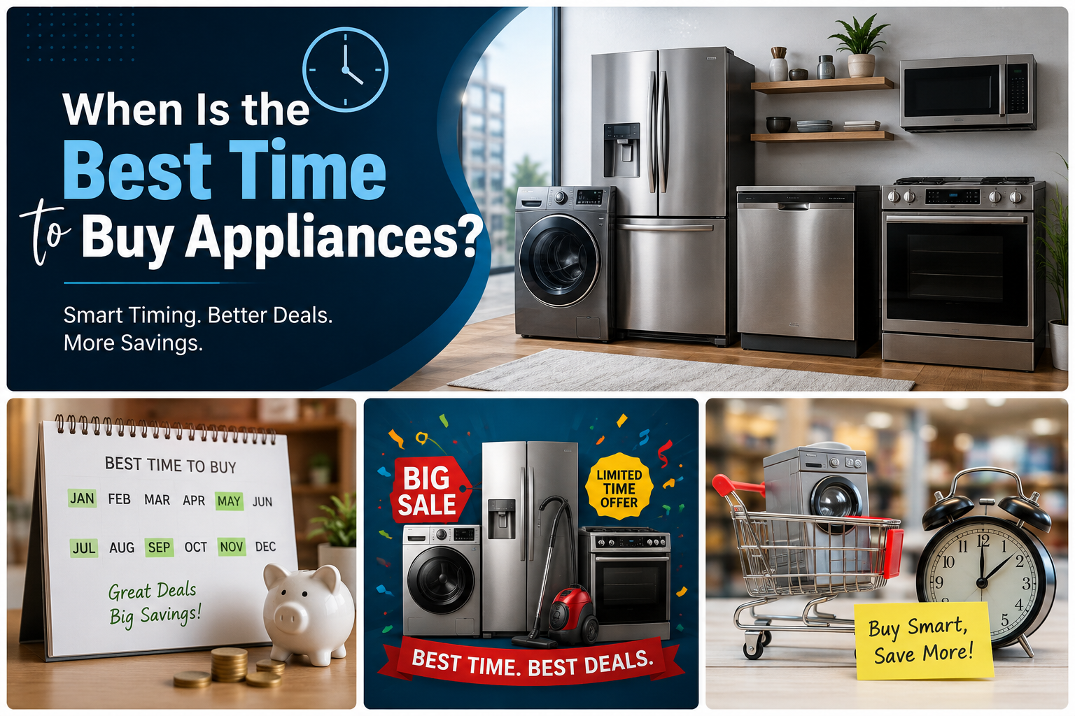 When Is the Best Time to Buy Appliances?