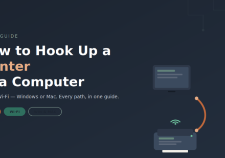 How to Hook Up a Printer to a Computer